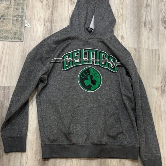 NBA  Dark Gray Celtics Hoodie for Men SIZE xl - Picture 1 of 7